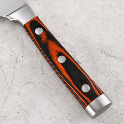 Stainless Steel Cheese Knife Set – Colorful Wooden Handles