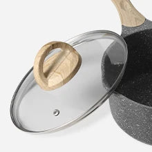 20-Piece Nonstick Granite-Coated Cookware Set – Induction Compatible