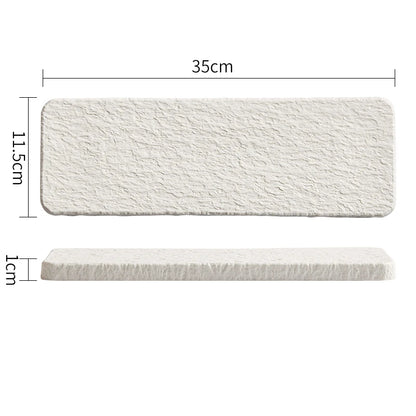 Rectangular Ceramic Dinner Plate – Sushi & Steak Tray