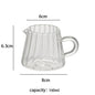 Nordic Glass Coffee & Milk Jug – Stylish & Heat-Resistant