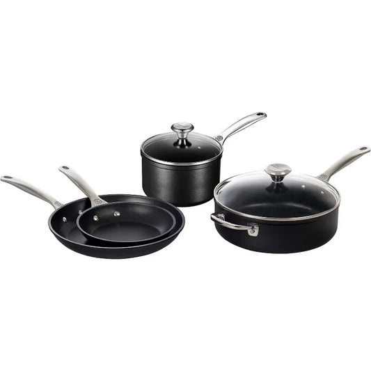 6 Piece Le Creuset Toughened Nonstick PRO Cookware Set